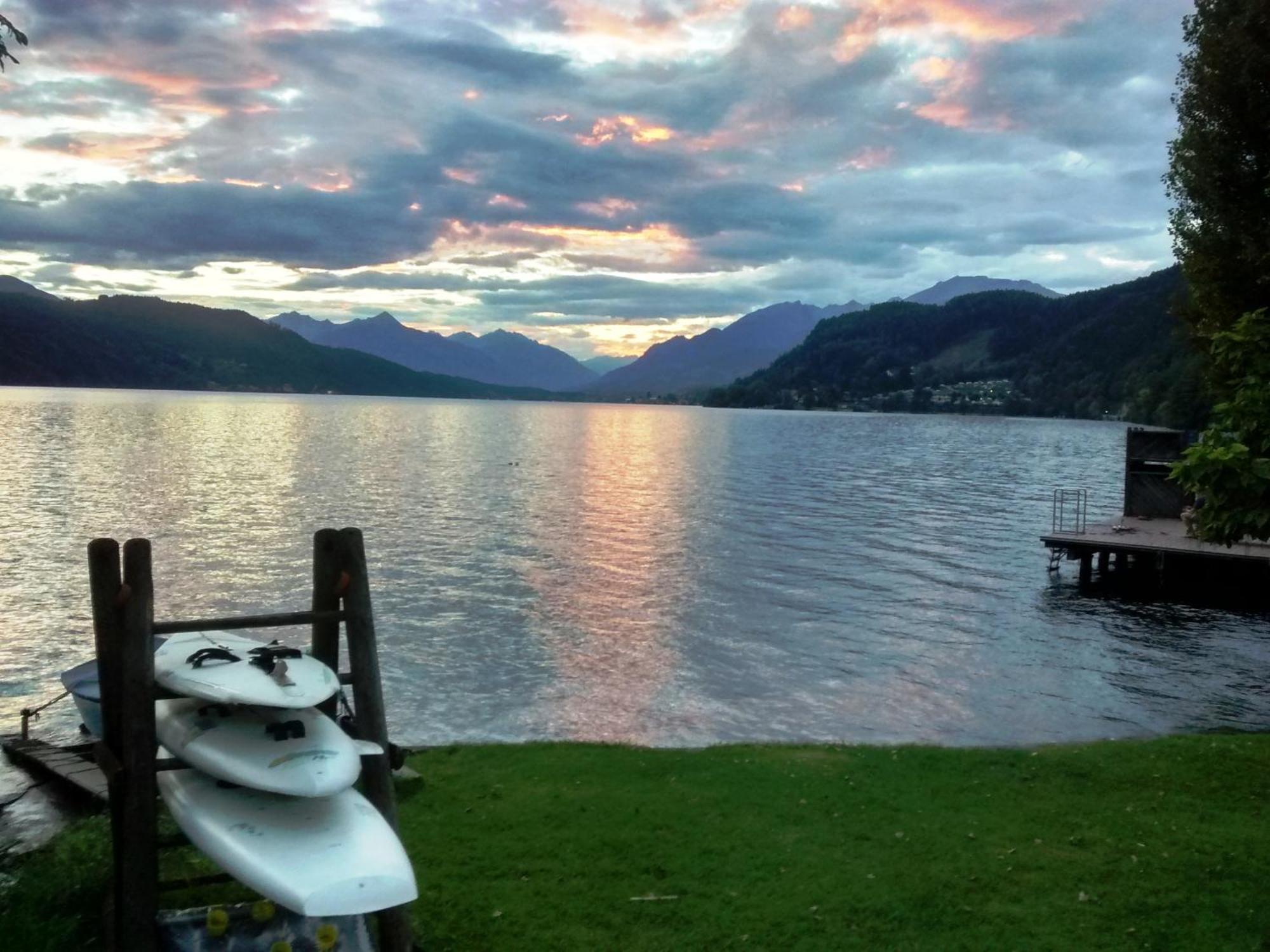 Ferienwohnungen Fischerhaus - Direkt Am See Millstatt Exterior foto
