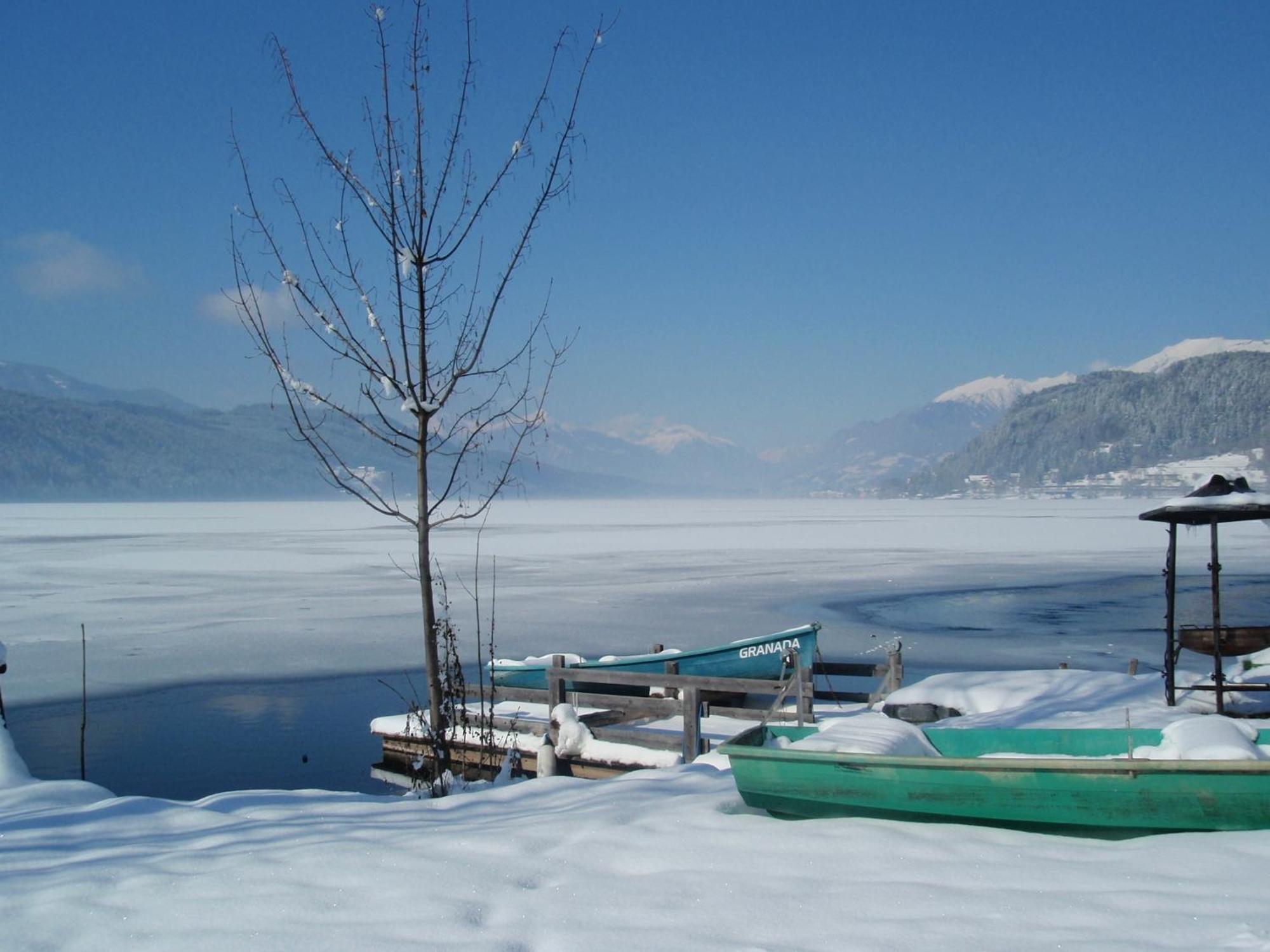 Ferienwohnungen Fischerhaus - Direkt Am See Millstatt Exterior foto