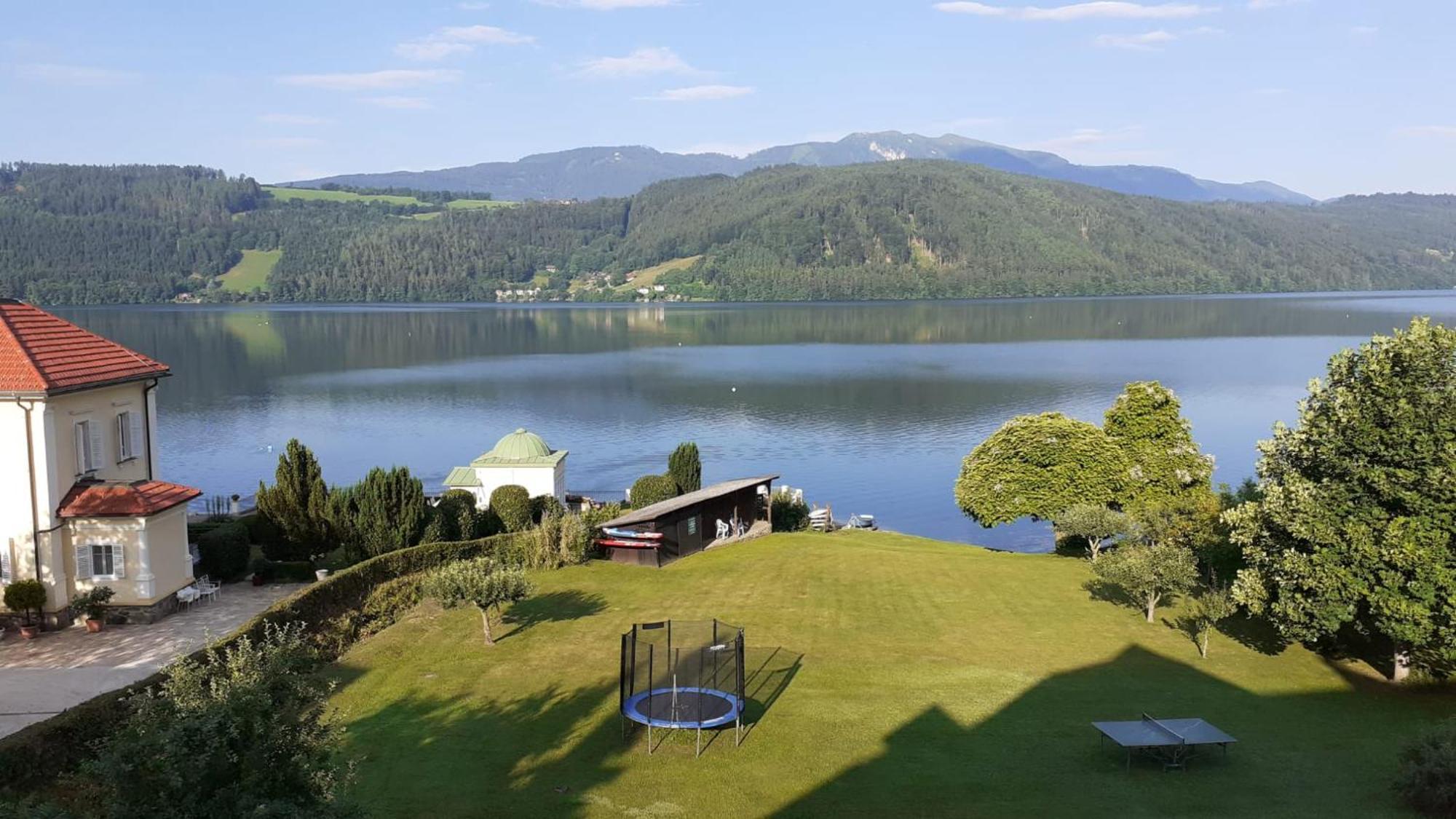 Ferienwohnungen Fischerhaus - Direkt Am See Millstatt Exterior foto